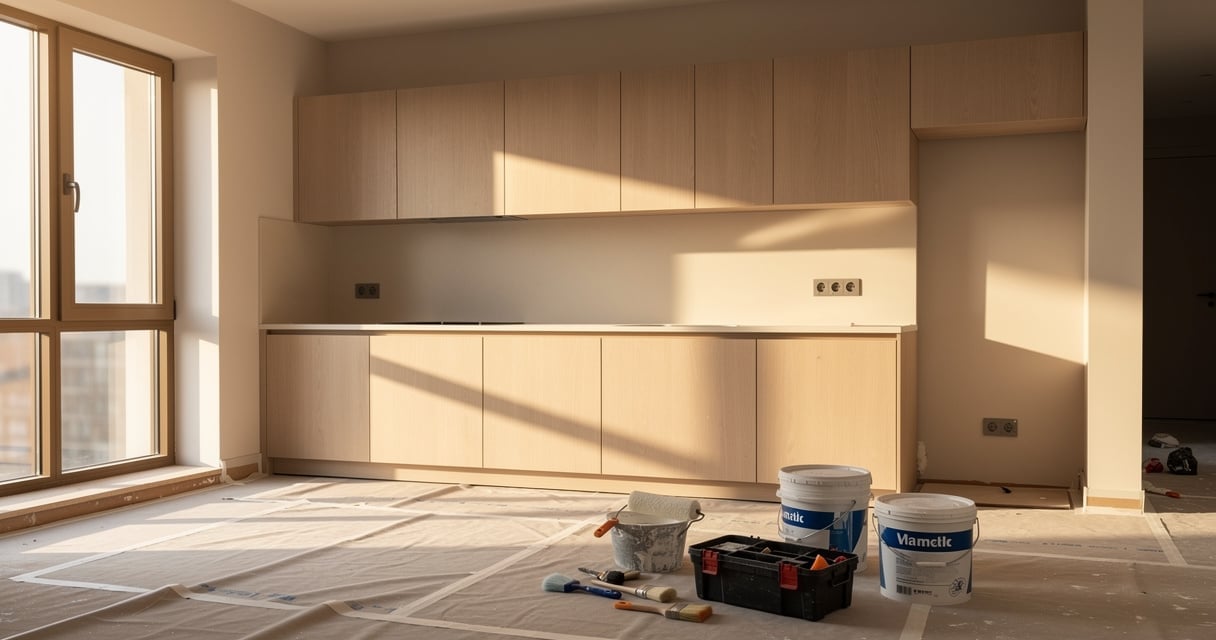 Rénovation d'un appartement locatif générant du déficit foncier déductible