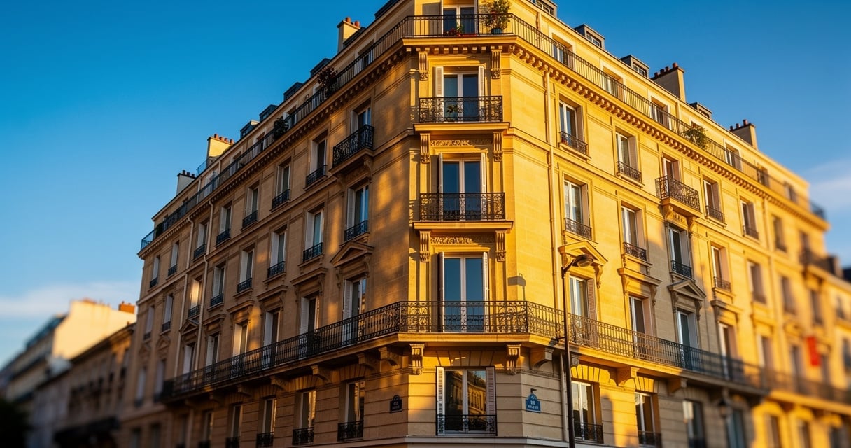 Immeuble parisien symbolisant l'investissement locatif en LMNP ou SCI